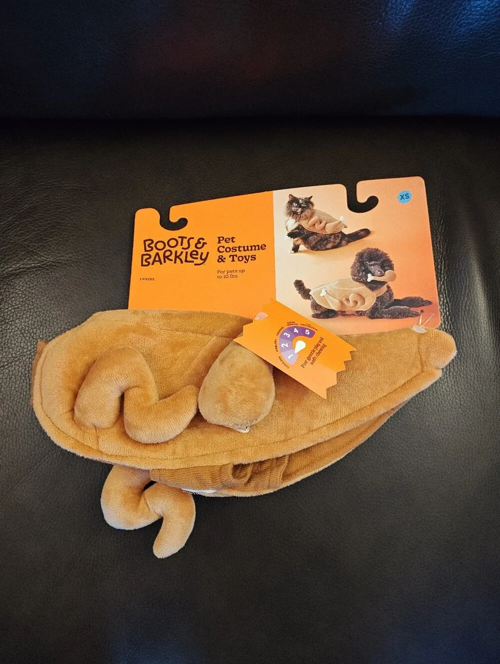 Boots & Barkley Tan Cat/Dog Costume - Turkey Pet Outfit